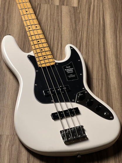 Fender Player II Jazz Bass With Maple FB In Polar White