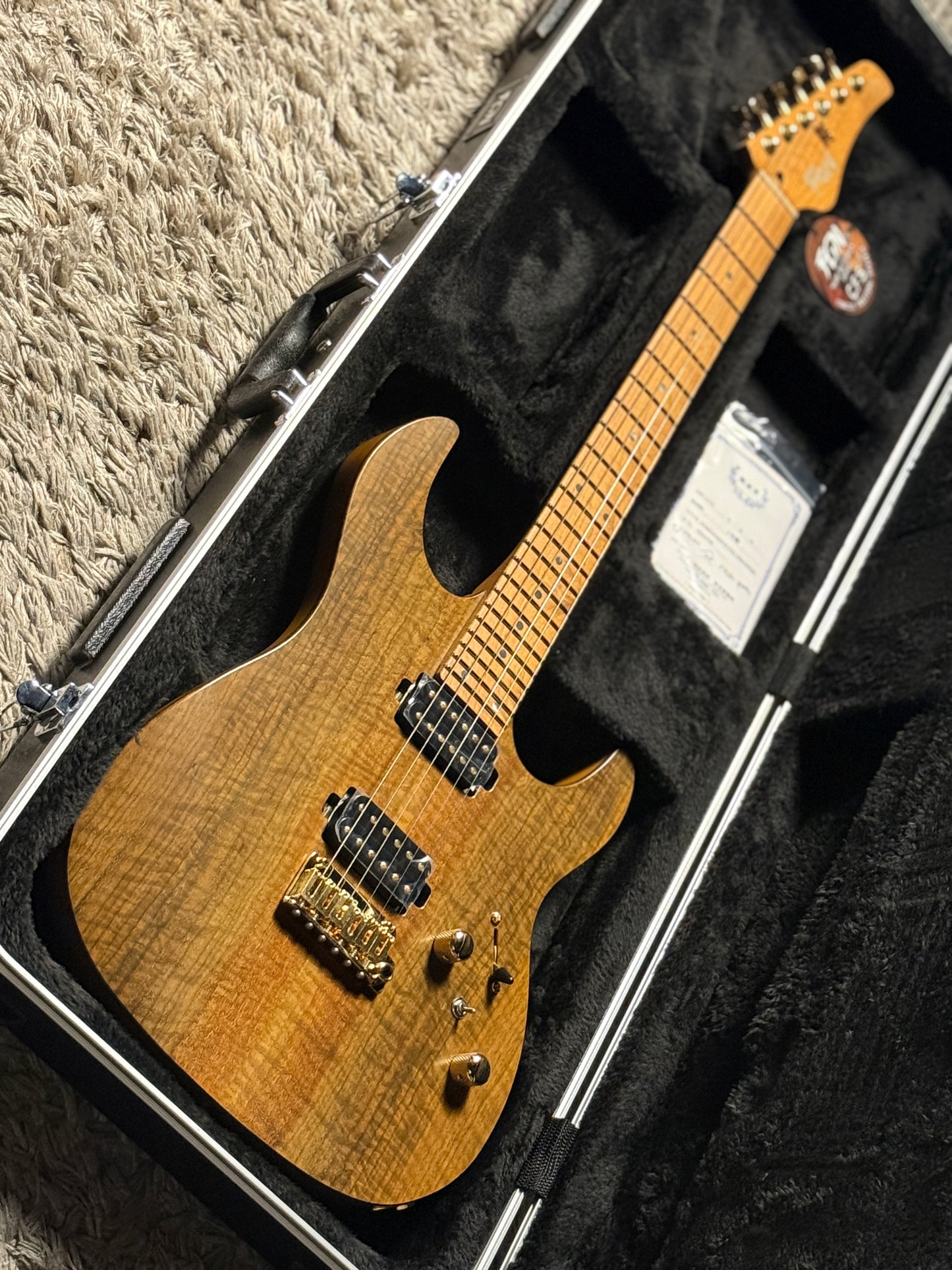 Fujigen FGN EOS2-DU24HH-PB1-RM in Vintage Natural Pay Burman Signature #15