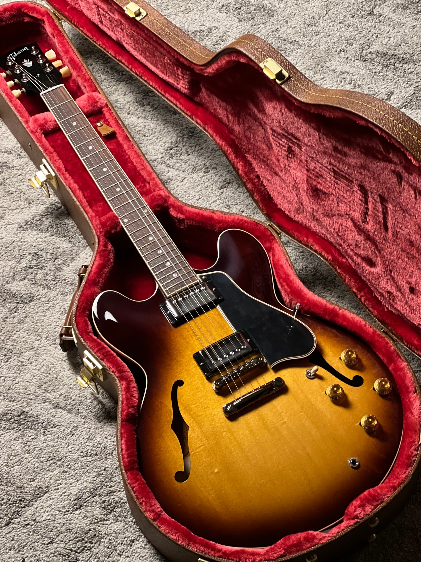 Gibson ES-335 '50s Semi-Hollow Electric Guitar in Vintage Tobacco Burst 205860058