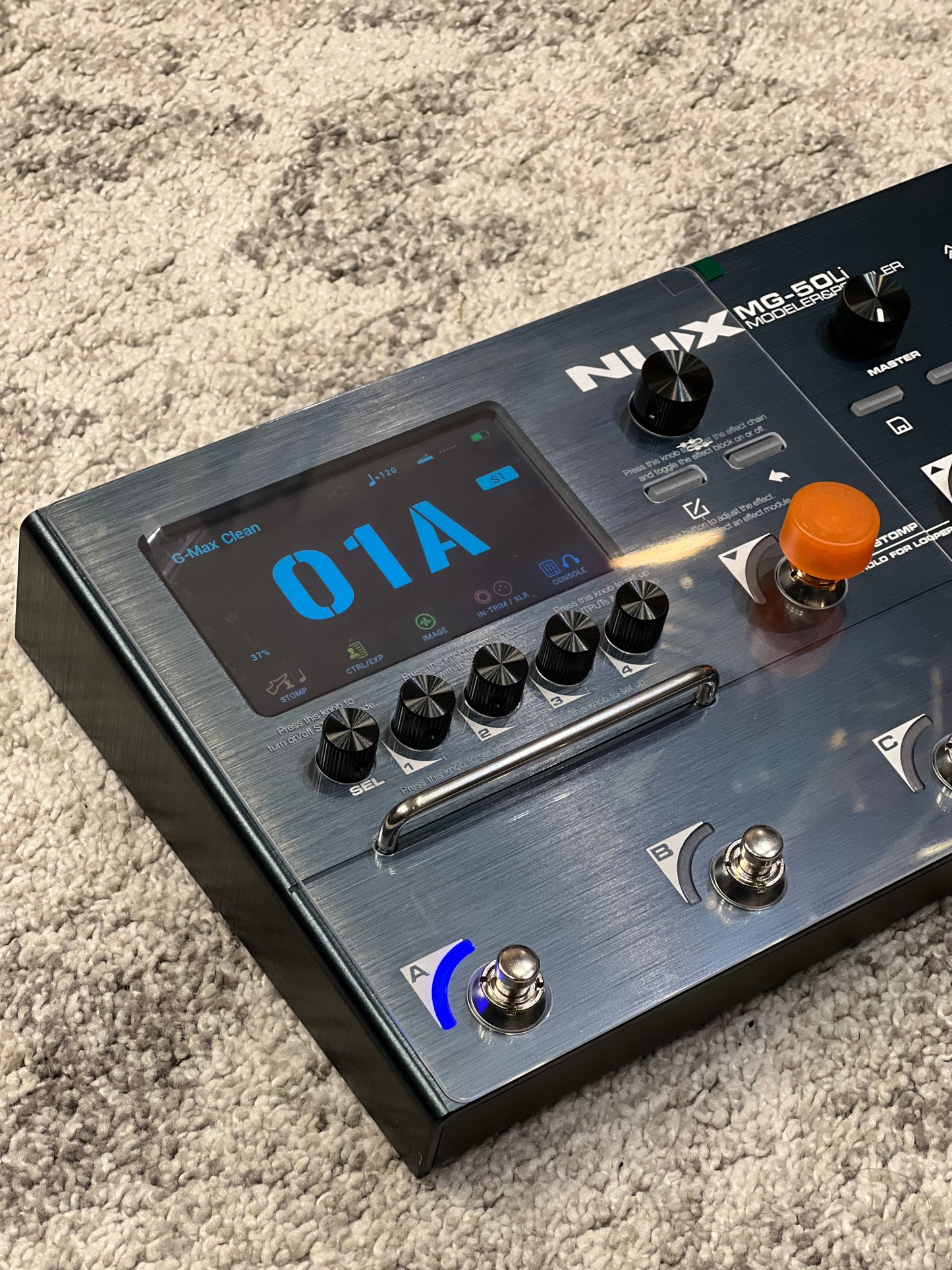 NUX MG-50Li Amp Modeler and Guitar Effects Processor