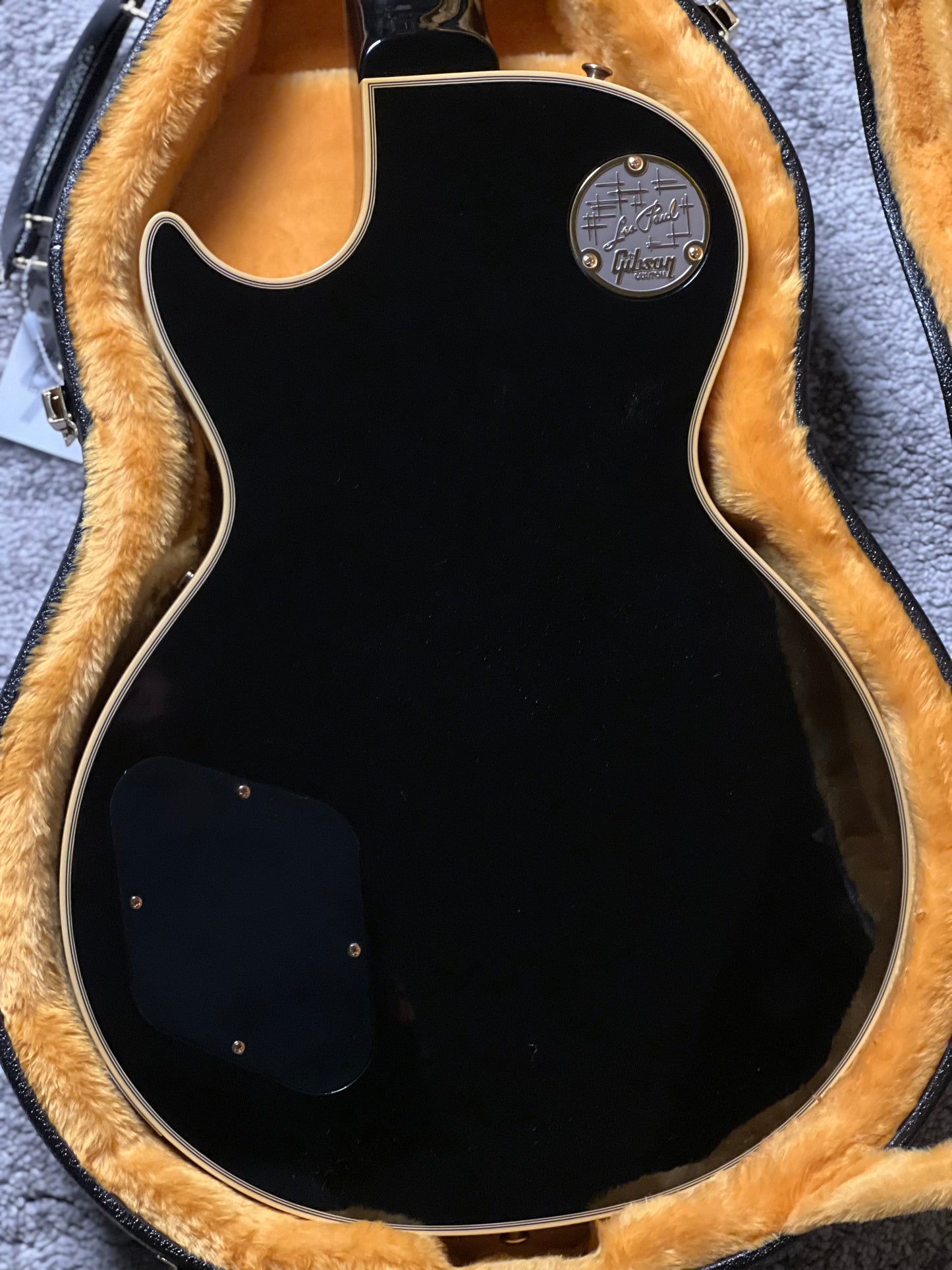 Gibson 1968 Les Paul Custom Reissue Gloss in Ebony w/Case 602878
