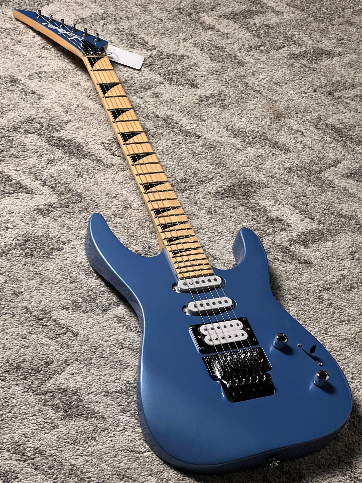 Jackson X Series DK3XRM HSS with Maple FB in Frostbyte Blue