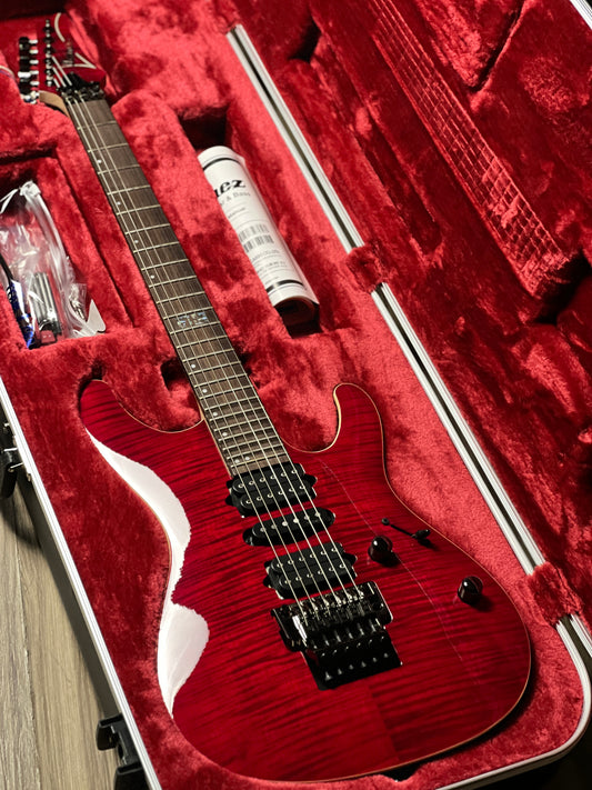 Ibanez KIKO100 In TRR (Transparent Ruby Red) F2418220