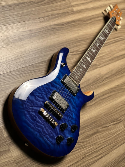 PRS SE 594 Quilt Limited Edition Doublecut in Faded Blue Burst