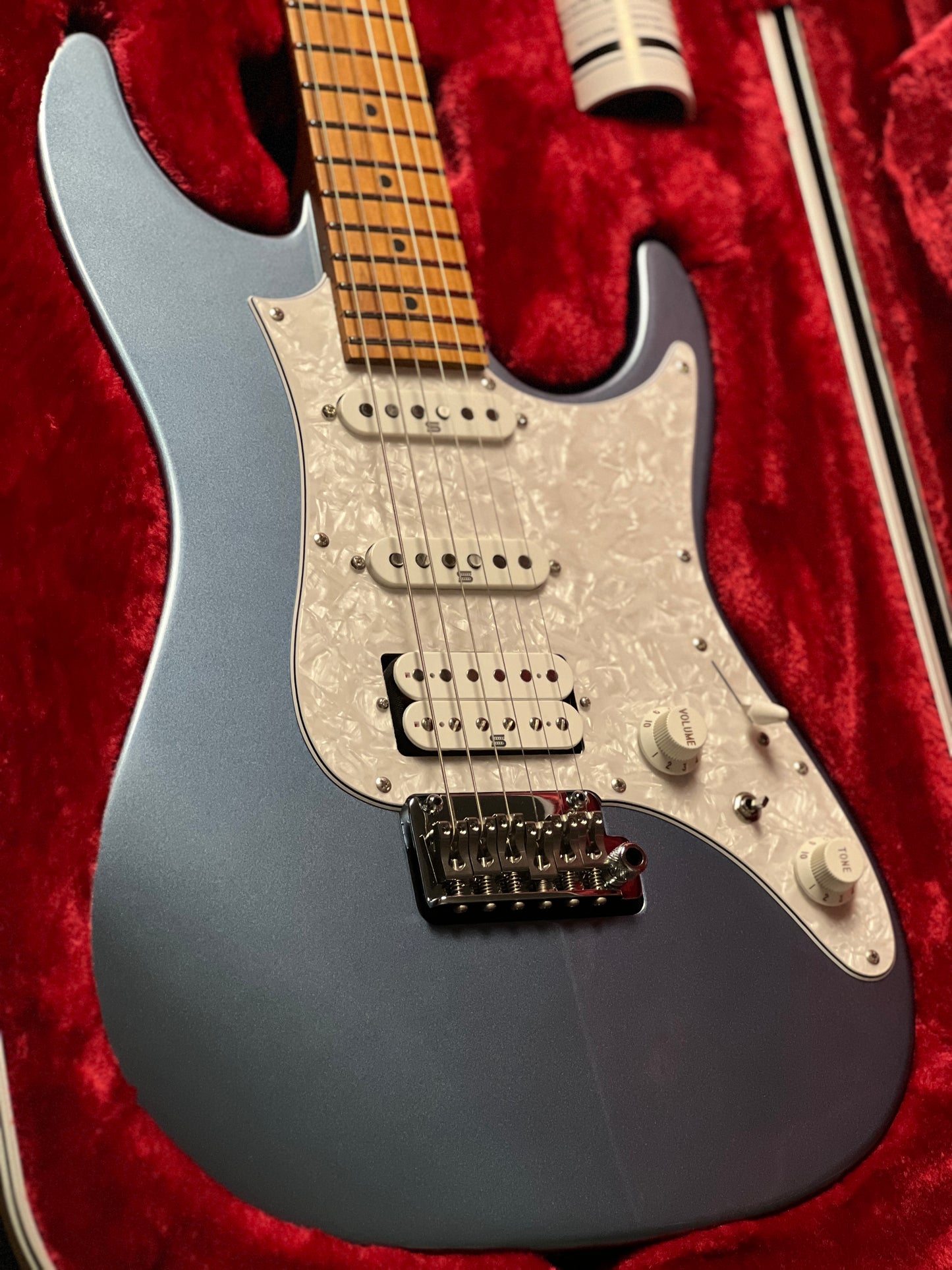 Ibanez Prestige Japan AZ2204-IBM in Ice Blue Metallic F2415012