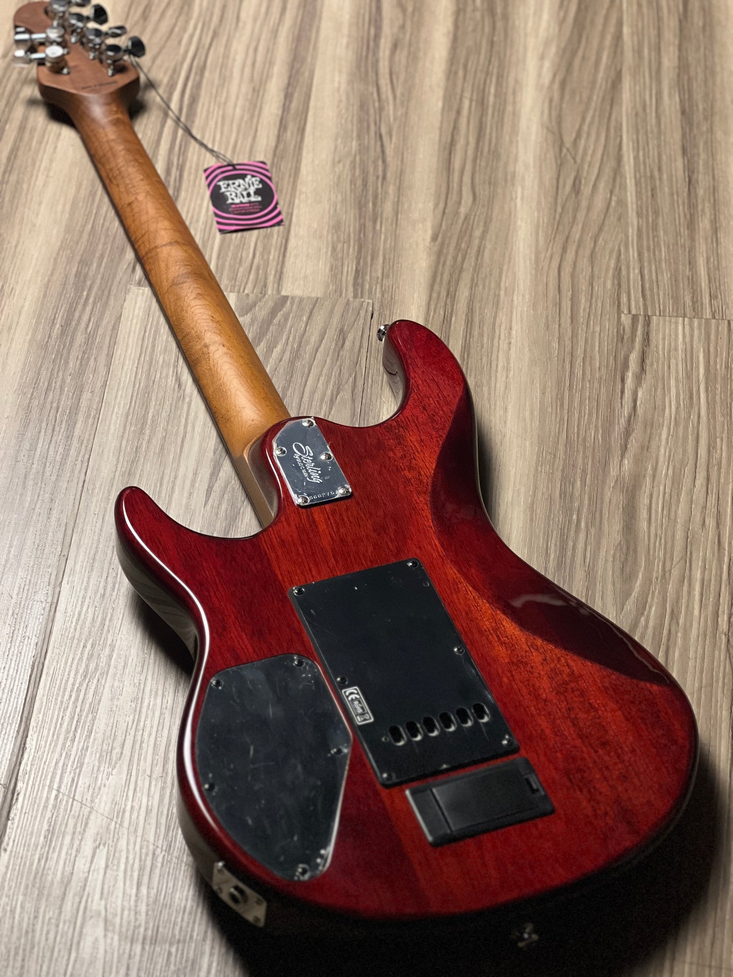 Sterling By Music Man LK100 Steve Lukather Signature in Hazel Burst w/Bag