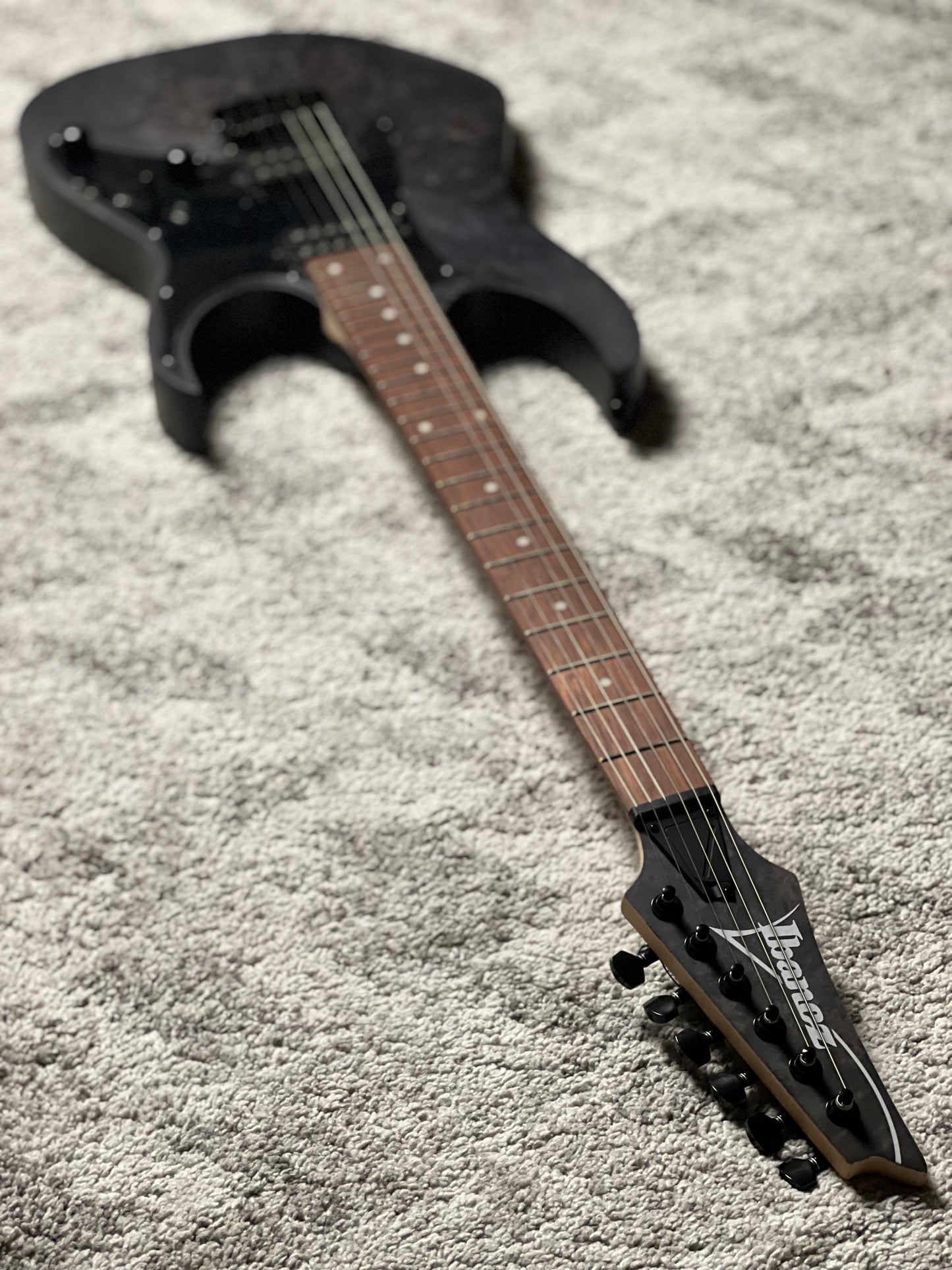Ibanez RGR431PB-CGF Electric Guitar in Charcoal Gray Flat