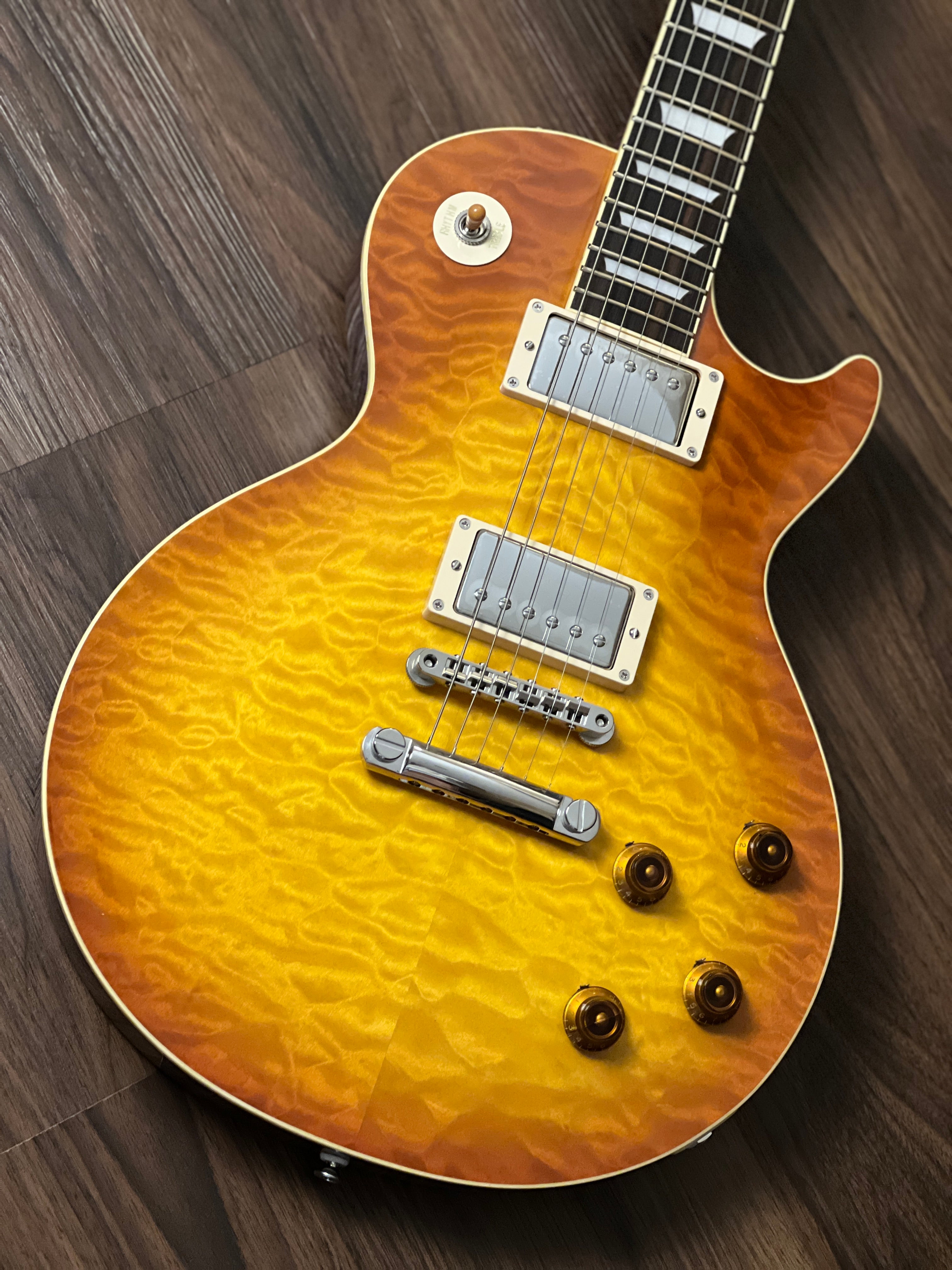 Tokai Love Rock LS-142Q VF Vintage Series Japan in Violin Finish