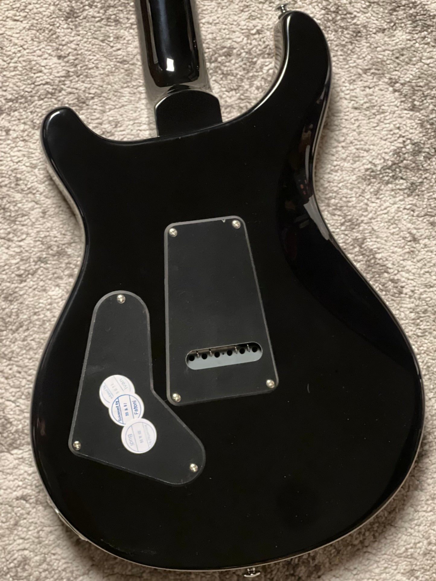 PRS SE Custom 24 Flame in Gray Black