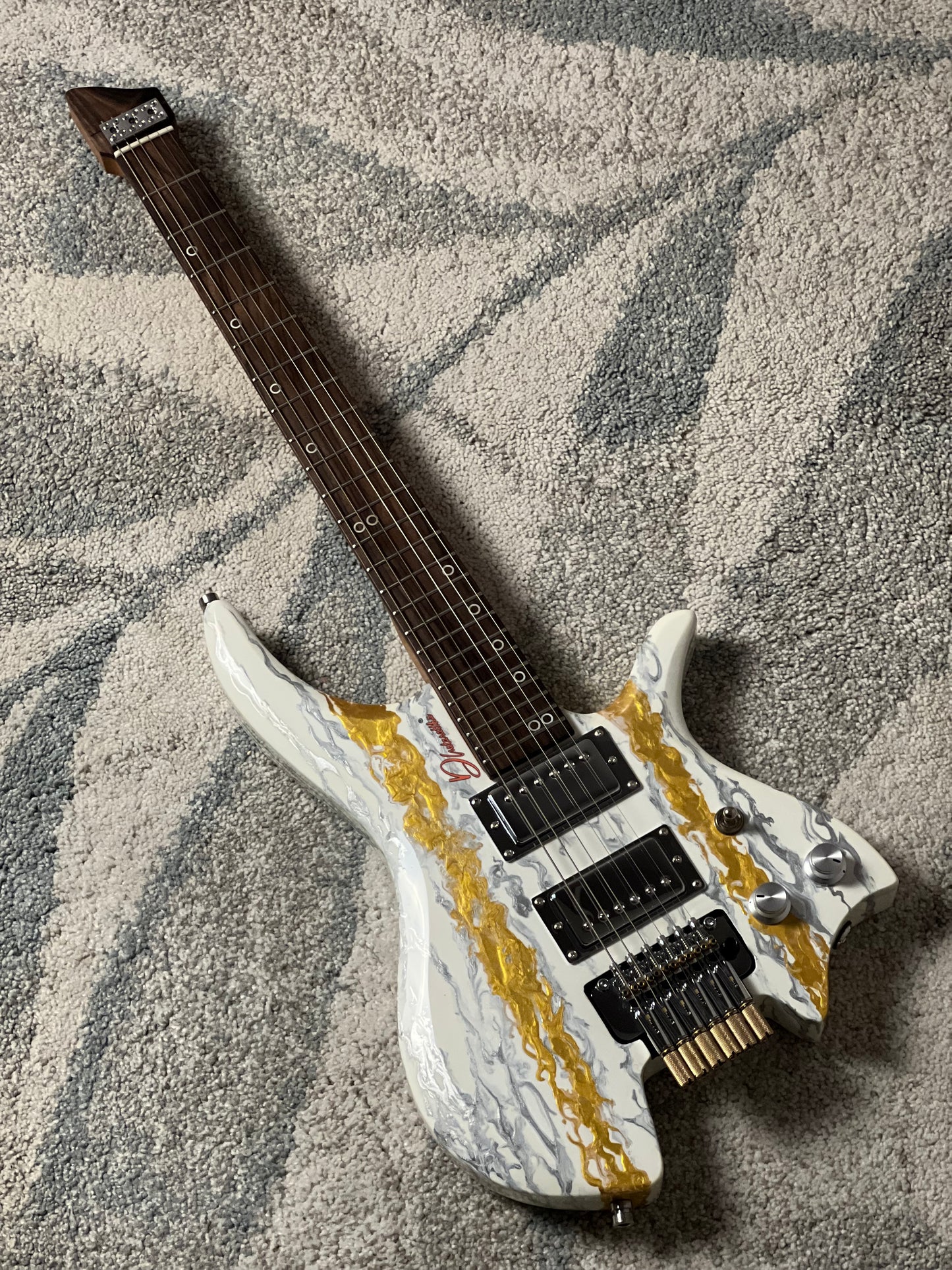 Dhatarattha Custom DHL in White Shmear with RW FB Nafiri Special Run