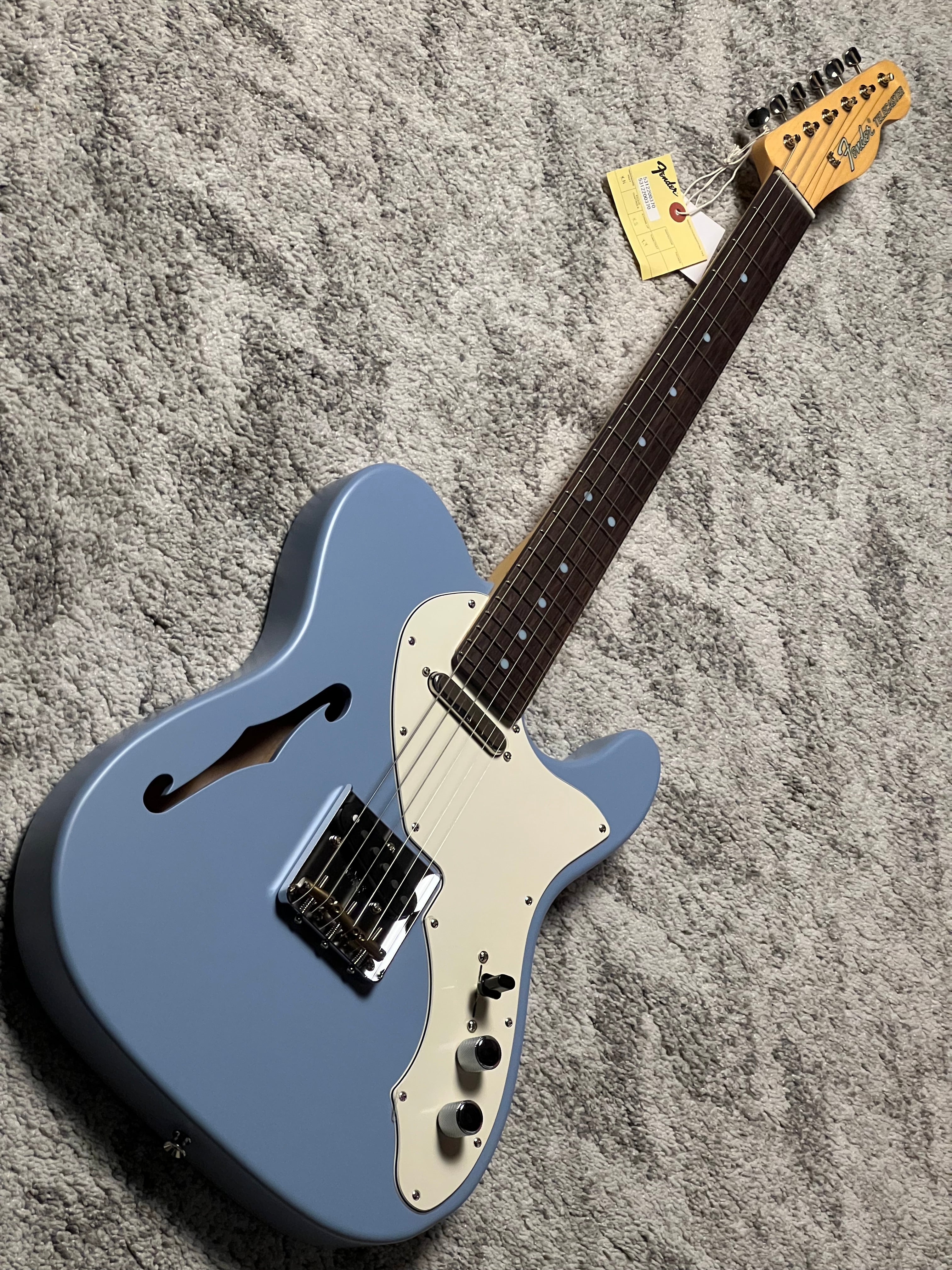 Fender MIJ Limited Kusumi Color Telecaster Thinline with RW FB In