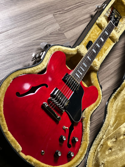 Epiphone 1962 ES-335 Reissue Sixties in Cherry w/Case 25011511686