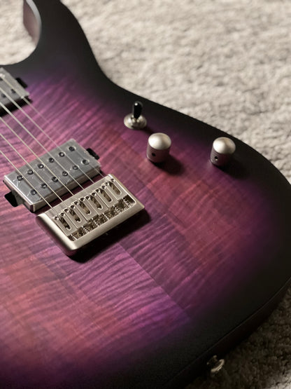 Schecter C-1 Standard Plus in Trans Purple Burst
