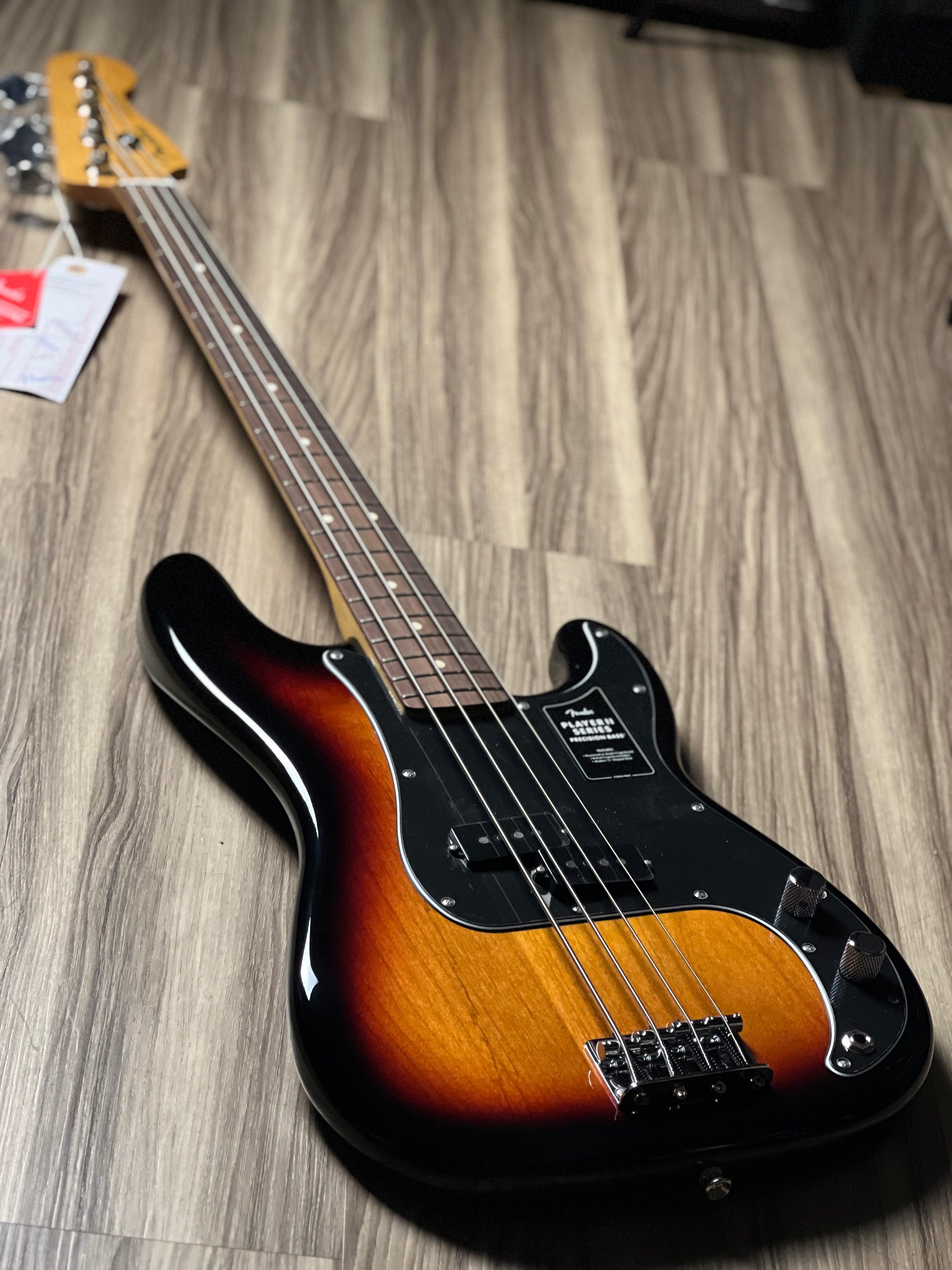 Fender Player II Precision Bass Guitar With RW FB In 3 Tone Sunburst ...