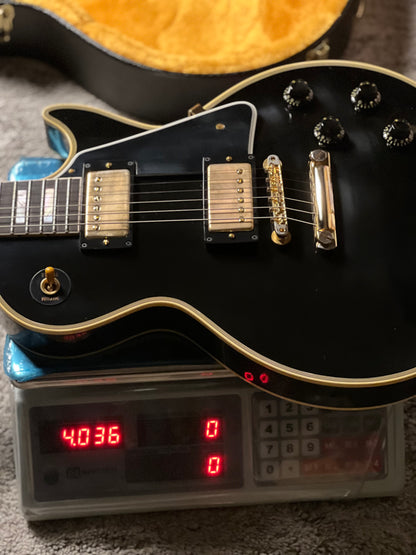 Gibson 1957 Les Paul Custom Reissue VOS - Ebony 2-Pickup 742127