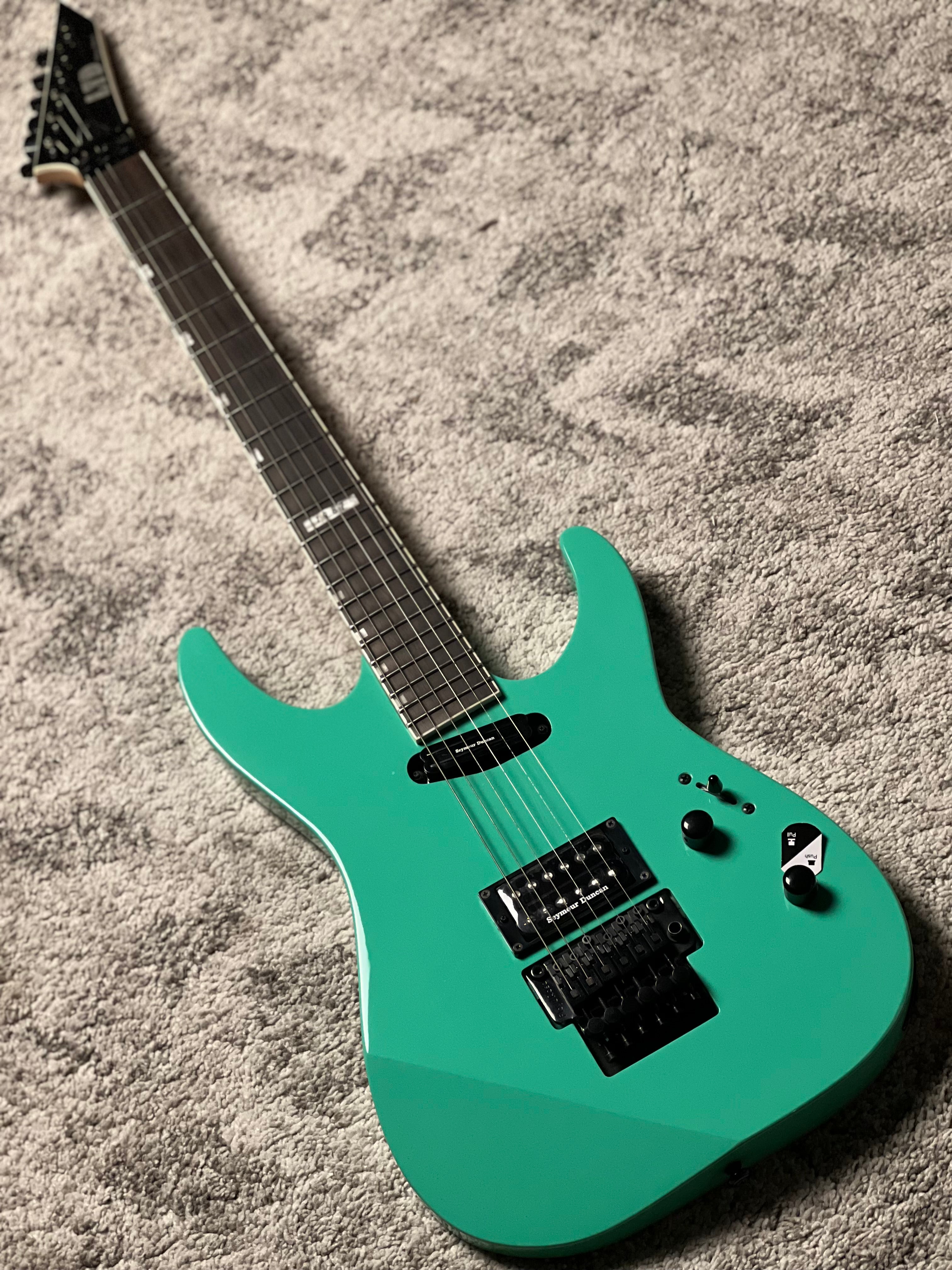 ESP LTD Mirage Deluxe '87 in Turquoise W24013395 – nafiriguitar.com