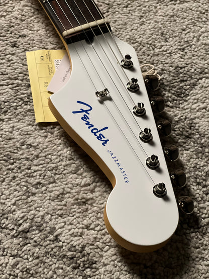 Fender MIJ Limited Jazzmaster with RW FB in Blanc JD25023294