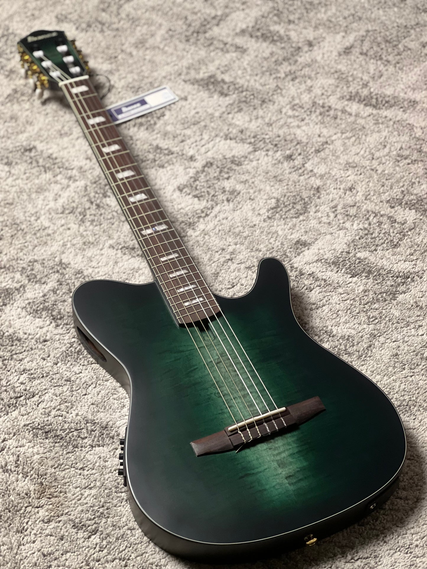 Ibanez FRH20FMN-DGL Acoustic Electric in Deep Emerald Green Low Gloss
