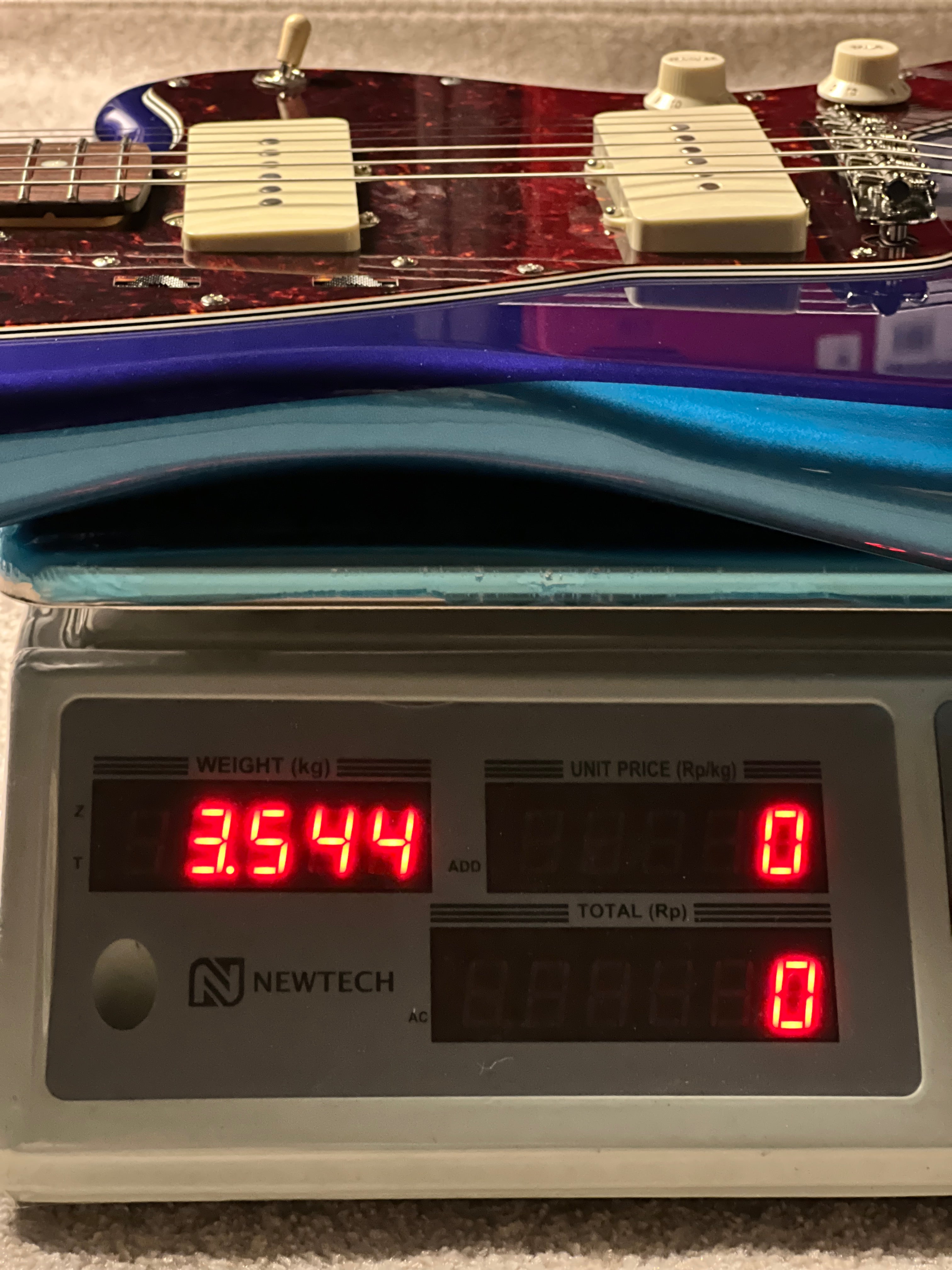 Fender MIJ Limited Starmaster with RW FB in Jupiter Blue