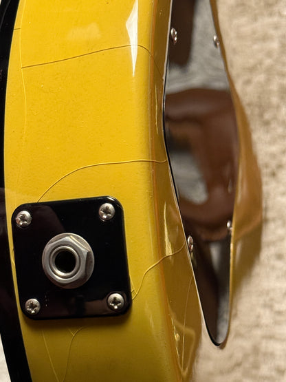 Gibson Les Paul Standard 50s Mahogany Top in TV Yellow  with Case 230640081 (B STOCK)