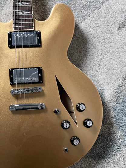 Soloking SDG-335 Dave Grohl Style Tribute in Gold Metallic