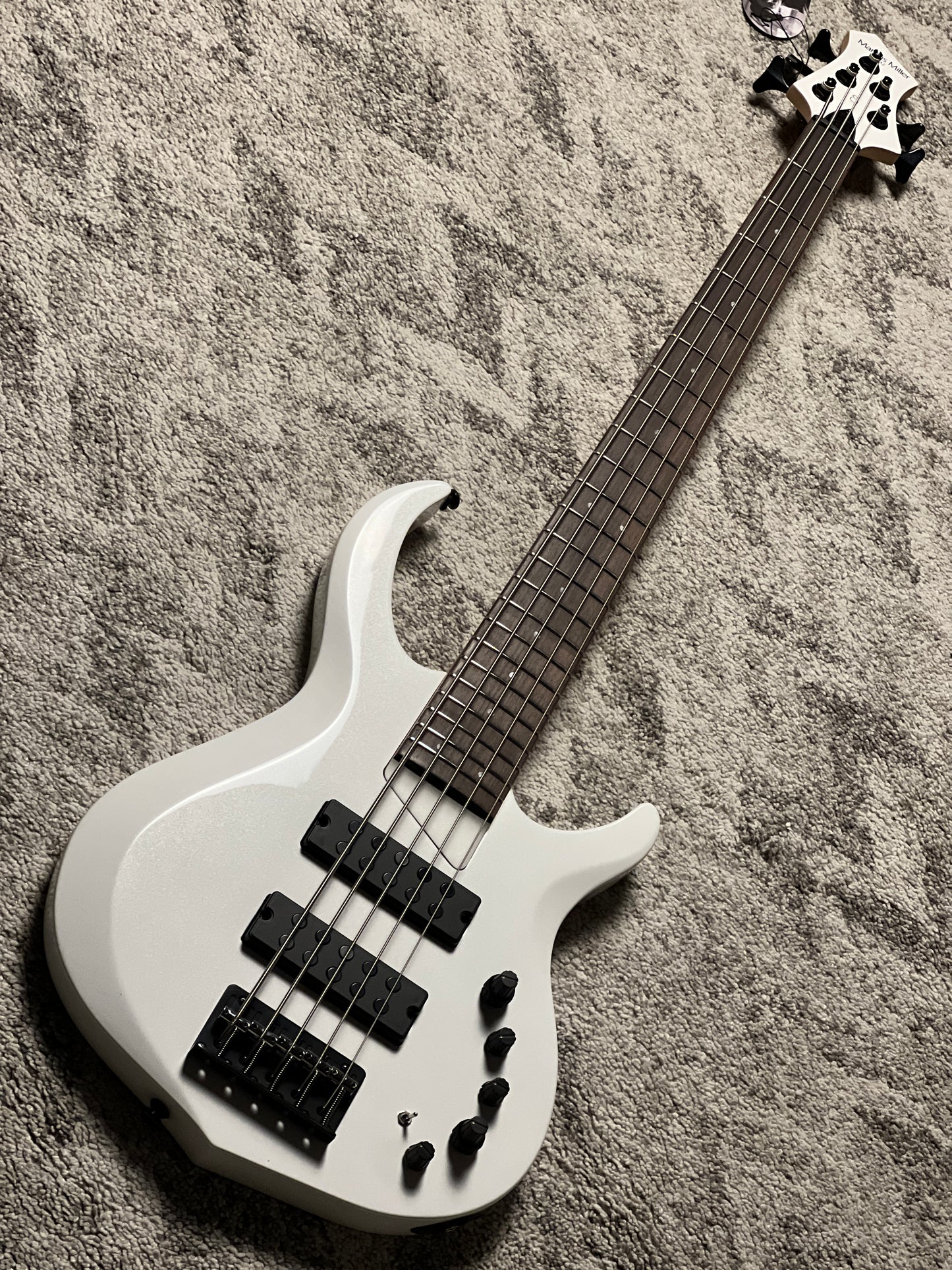 Sire Marcus Miller M2 5 String 2nd Gen Electric Bass in White Pearl