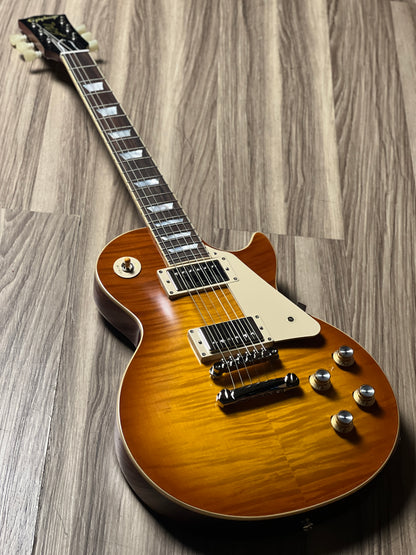 Epiphone 1960 Les Paul Standard Reissue in Ice Tea Burst w/Case 25011521075