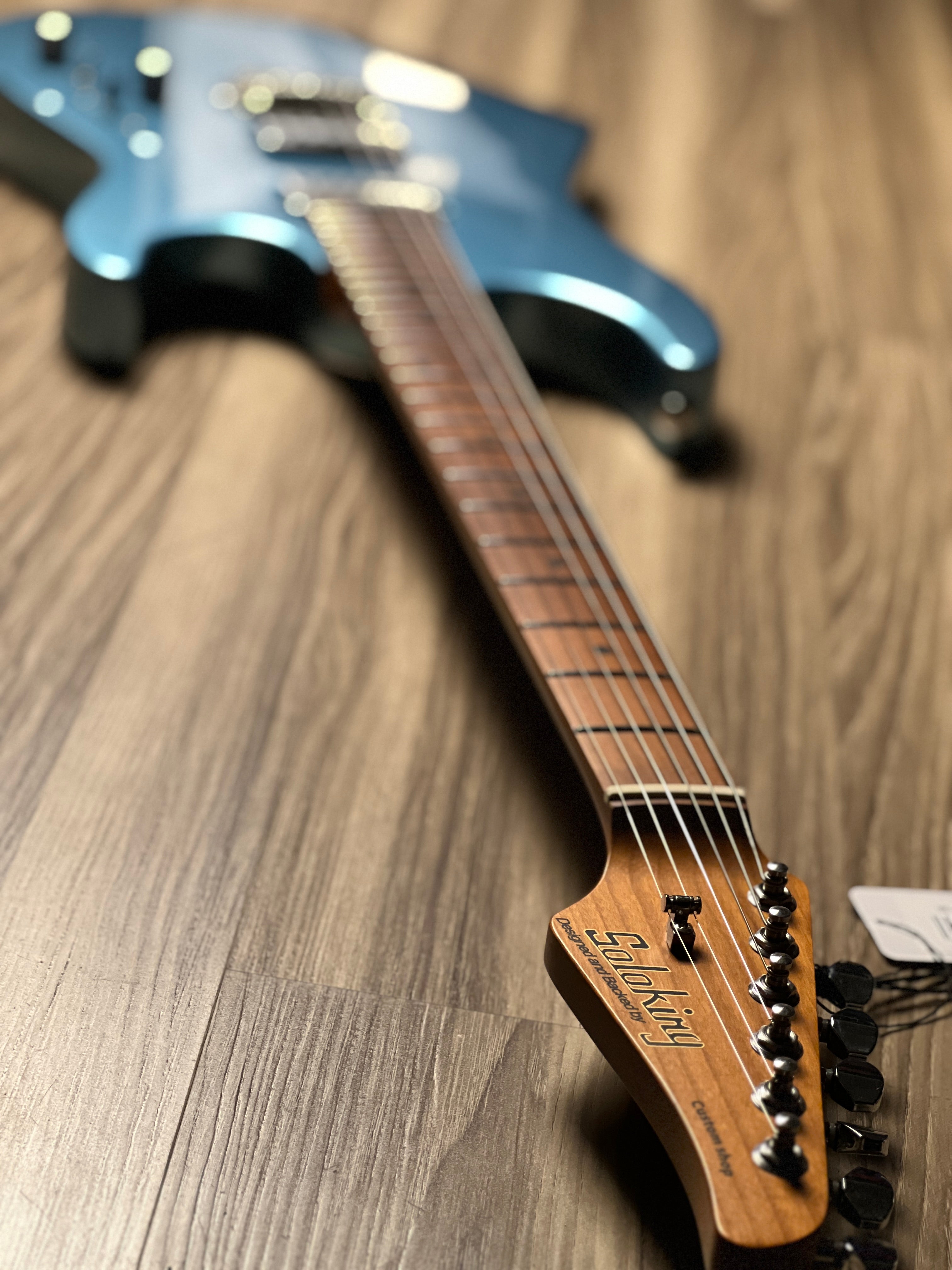 Soloking MS-1 Custom 24 HH MKII in Ice Blue Metallic with