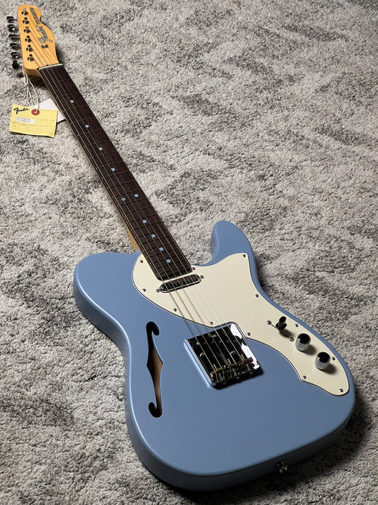Fender MIJ Limited Kusumi Color Telecaster Thinline with RW FB In Kusumi Blue JD24020684