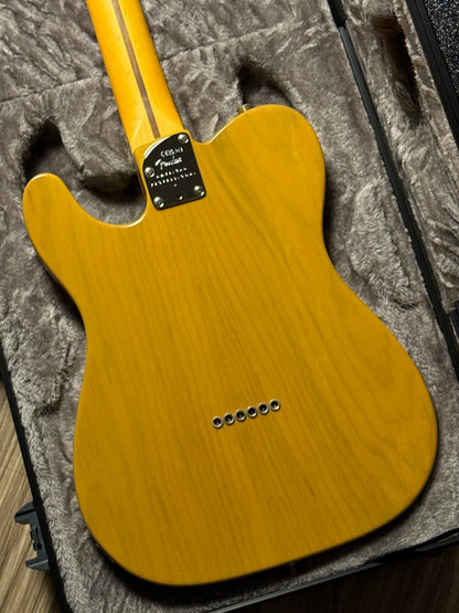 Fender American Professional II Telecaster Maple FB in Butterscotch Blonde US25049706