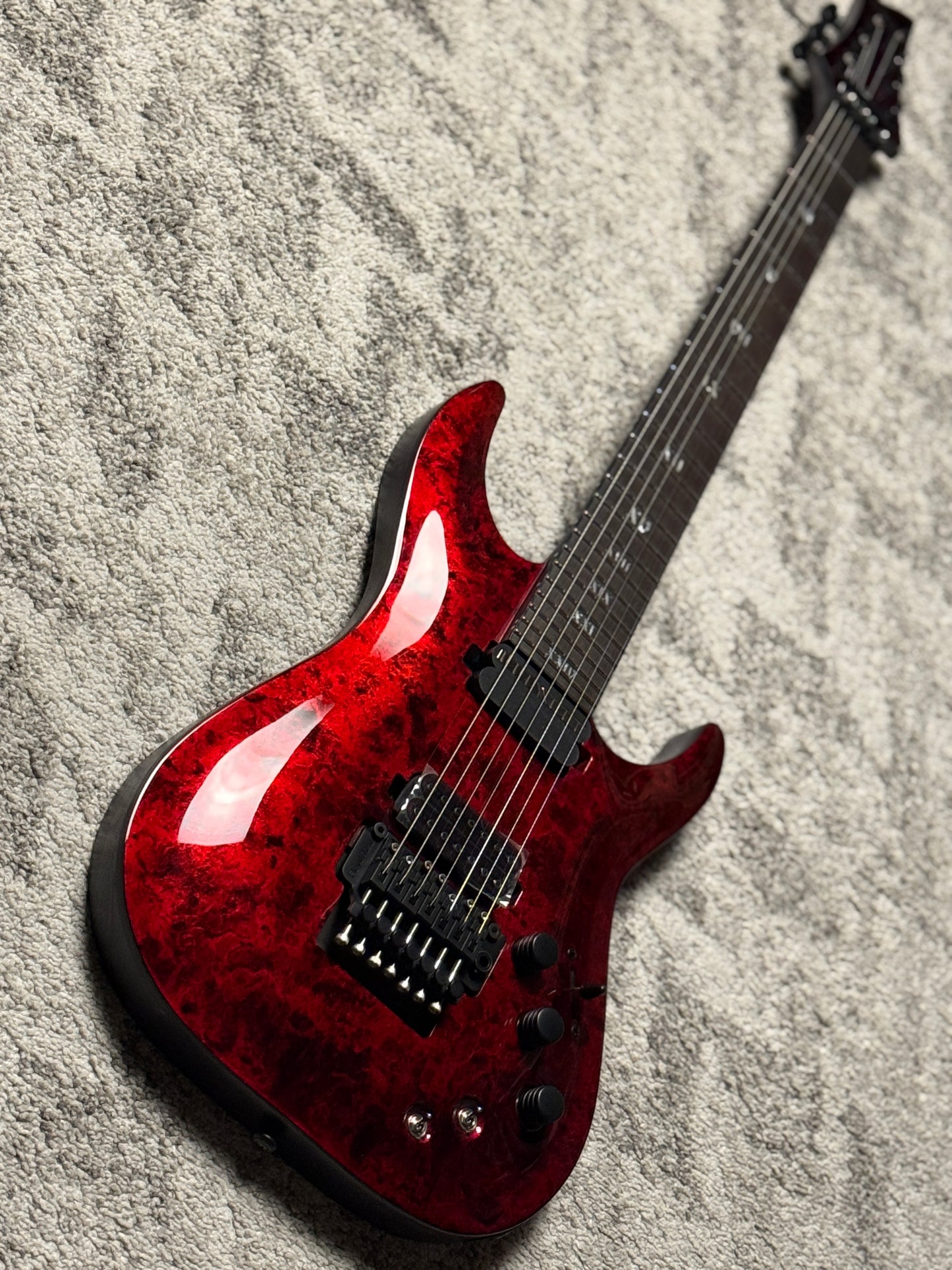 Schecter C-7 FR-S Apocalypse in Red Reign