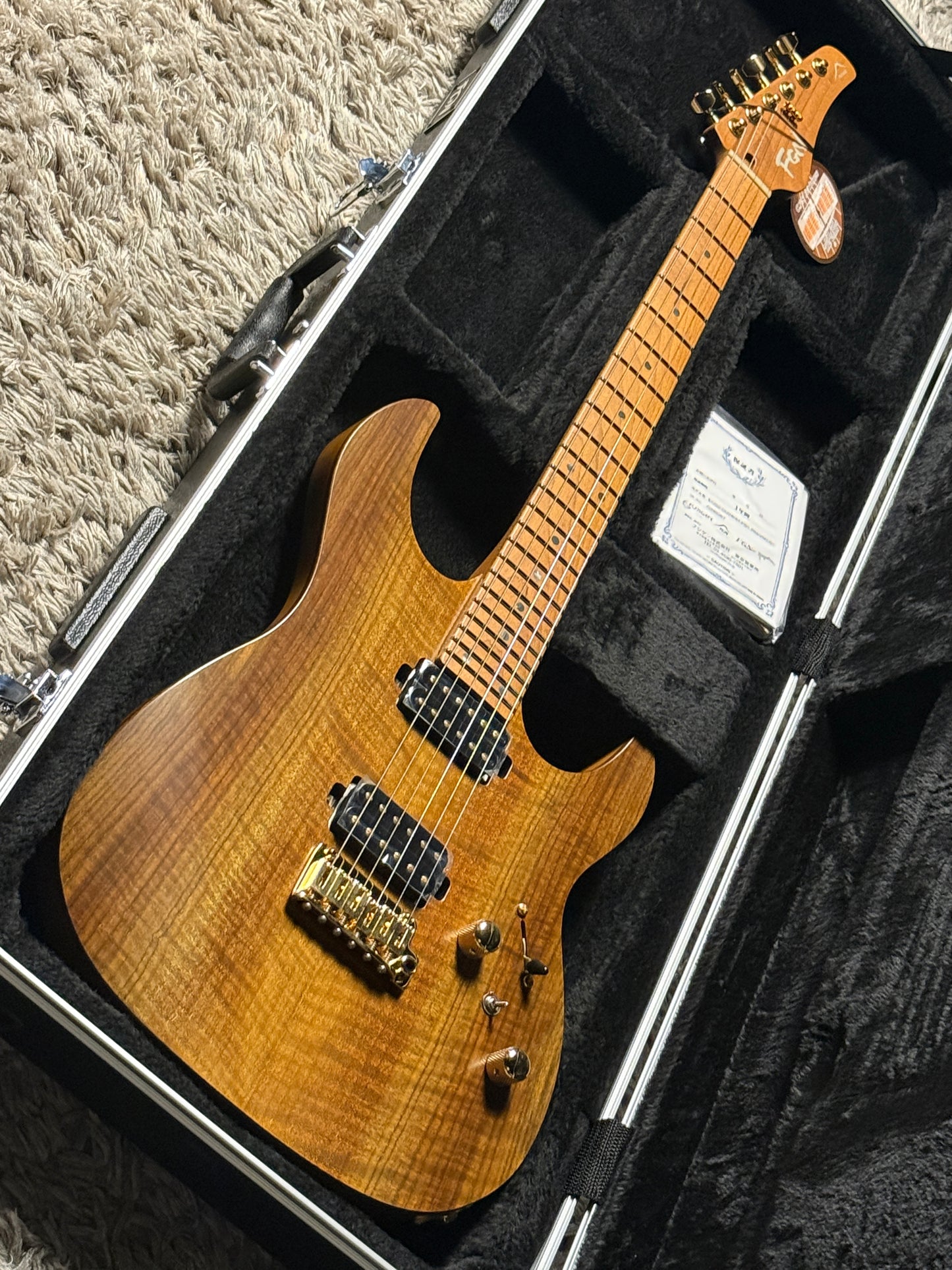 Fujigen FGN EOS2-DU24HH-PB1-RM in Vintage Natural Pay Burman Signature #14