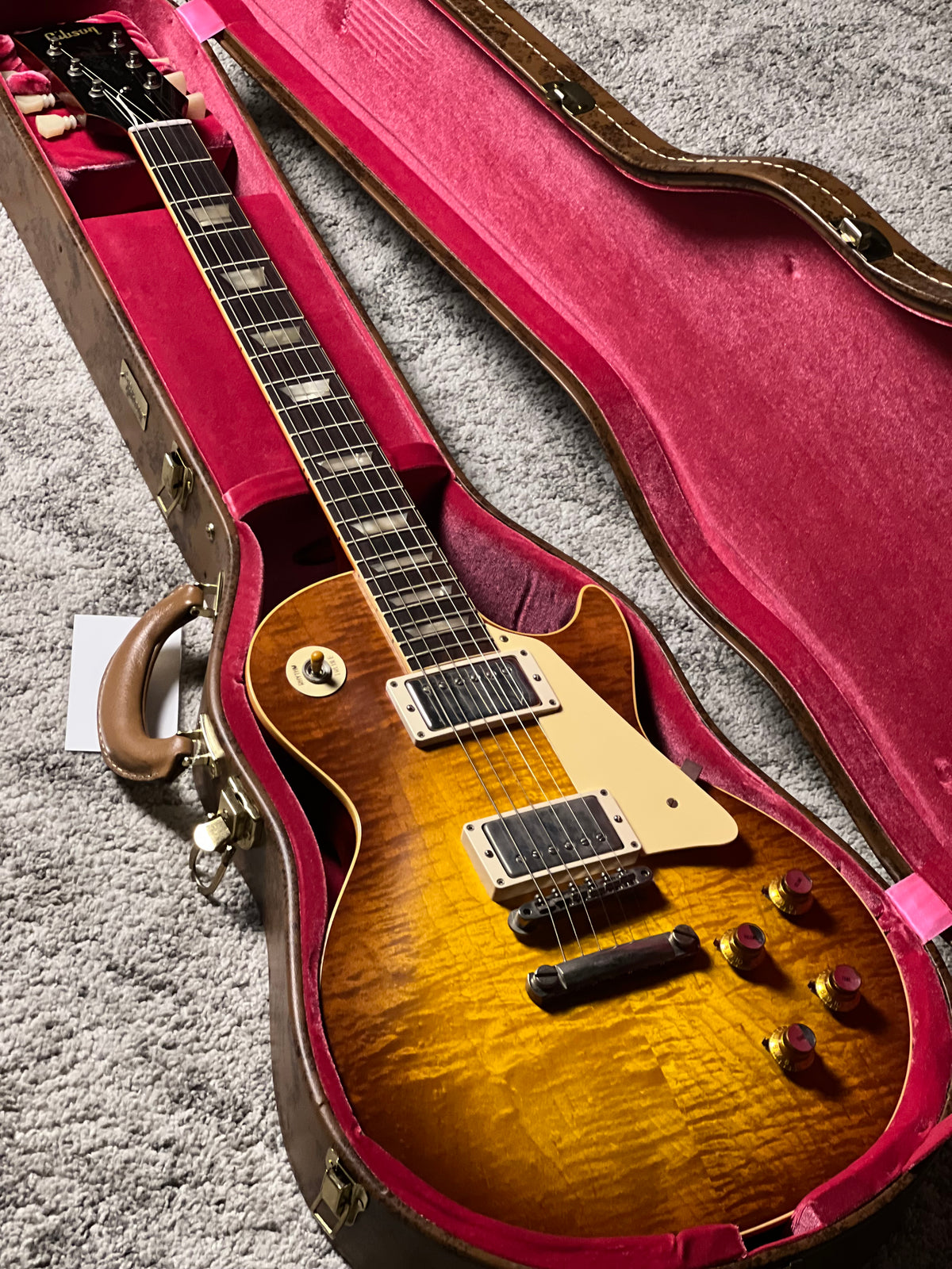 Gibson 1960 Les Paul Standard Reissue VOS in Iced Tea Burst 04441