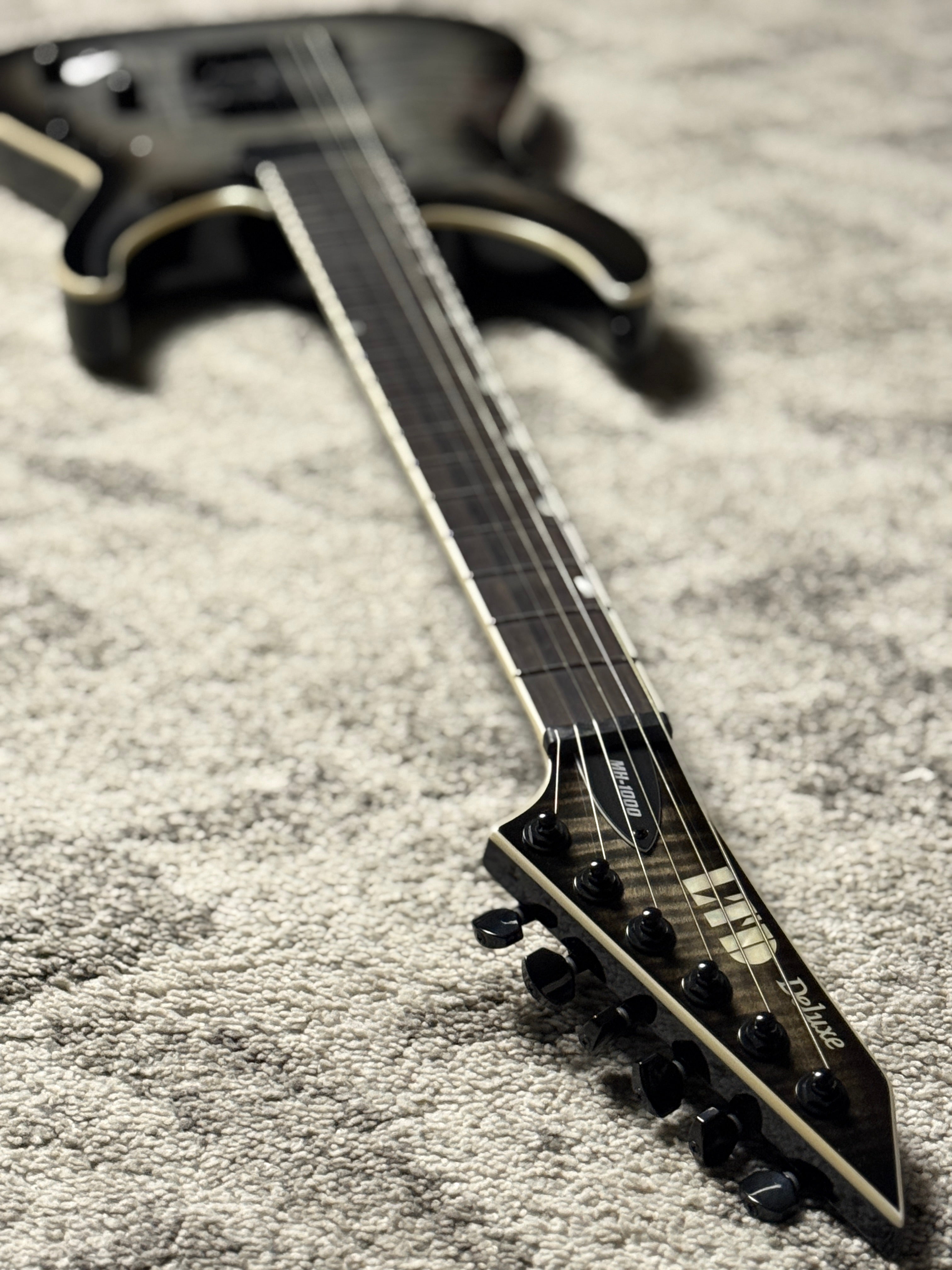ESP LTD MH-1000NT MH1000 in Charcoal Burst – nafiriguitar.com