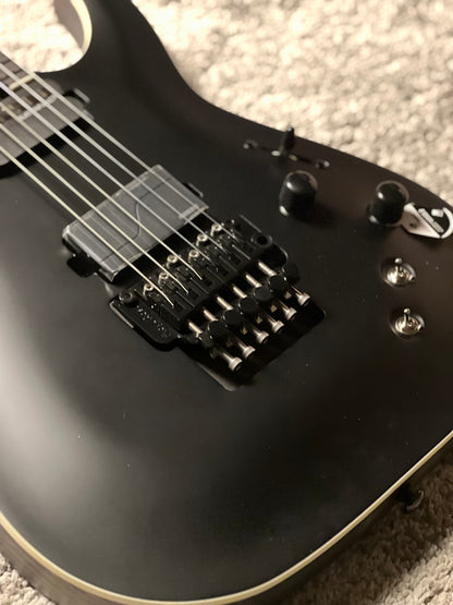 Schecter C-1 FR S SLS Elite Evil Twin - Satin Black