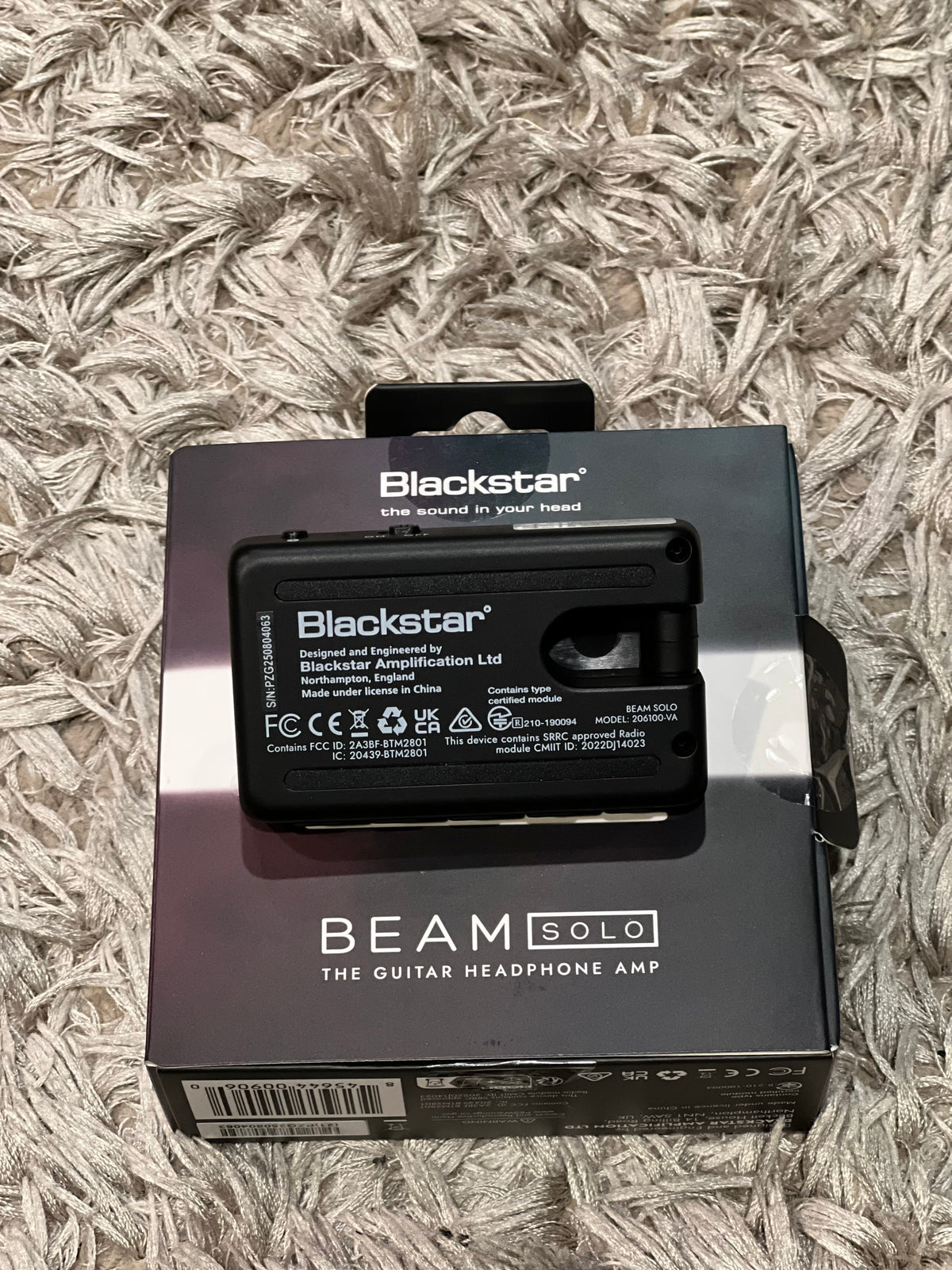 Blackstar BEAM Solo Headphone Amplifier in Black