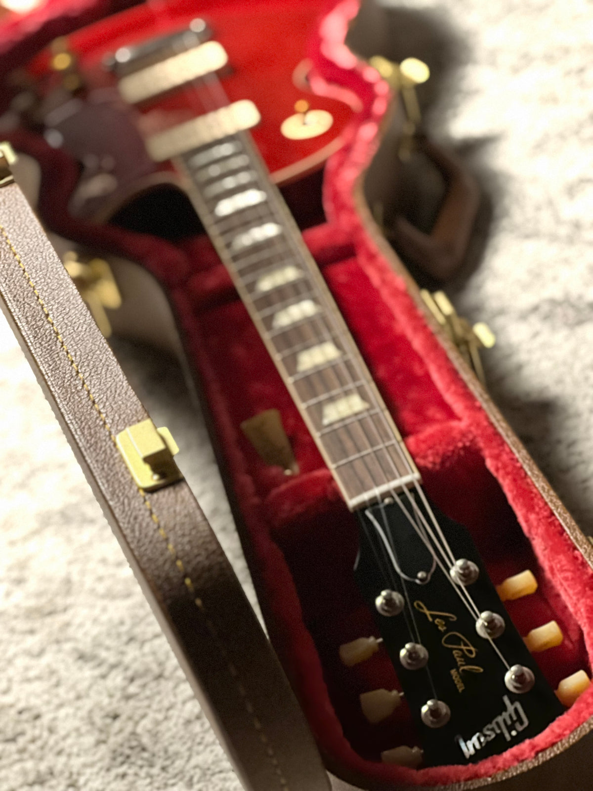 Gibson Les Paul Standard Warren Haynes 50s P-90 in Sixties Cherry w/Hardcase 231140008
