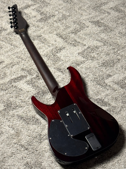 Schecter C-1 FR S SLS Elite in Blood Burst W26010957