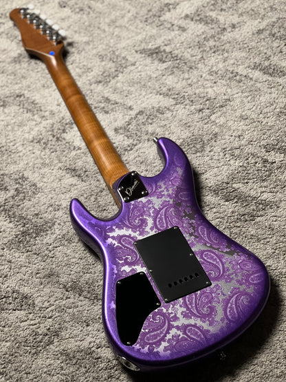 Dhatarattha Performance DST HH in Purple Paisley with Rosewood FB