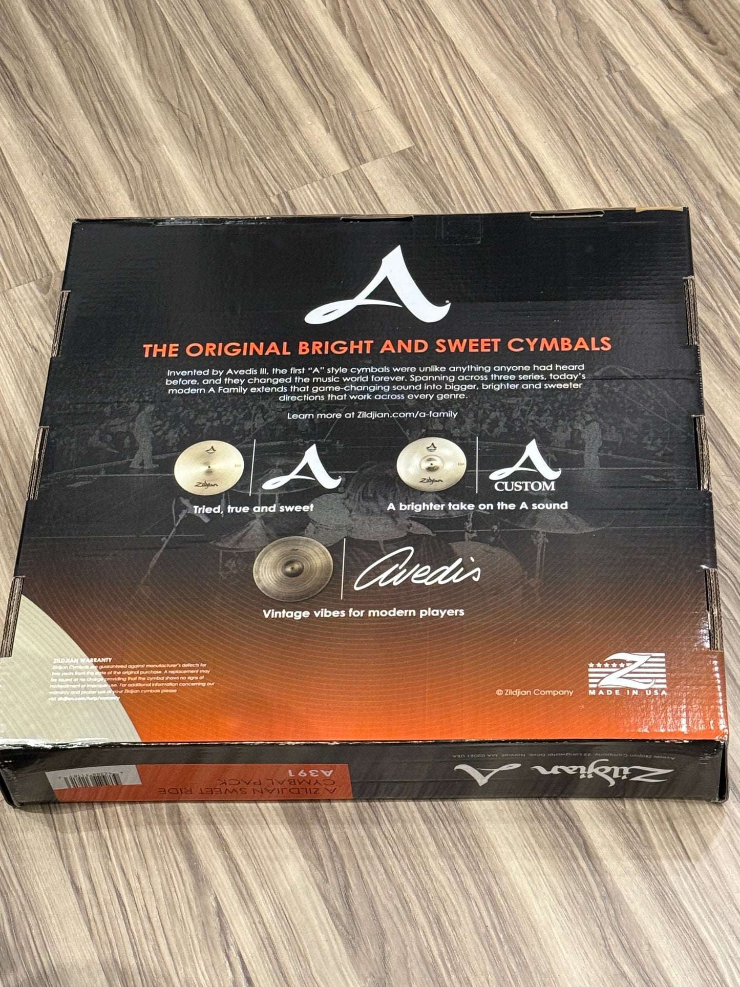 Zildjian A391 Cymbal Set Pack