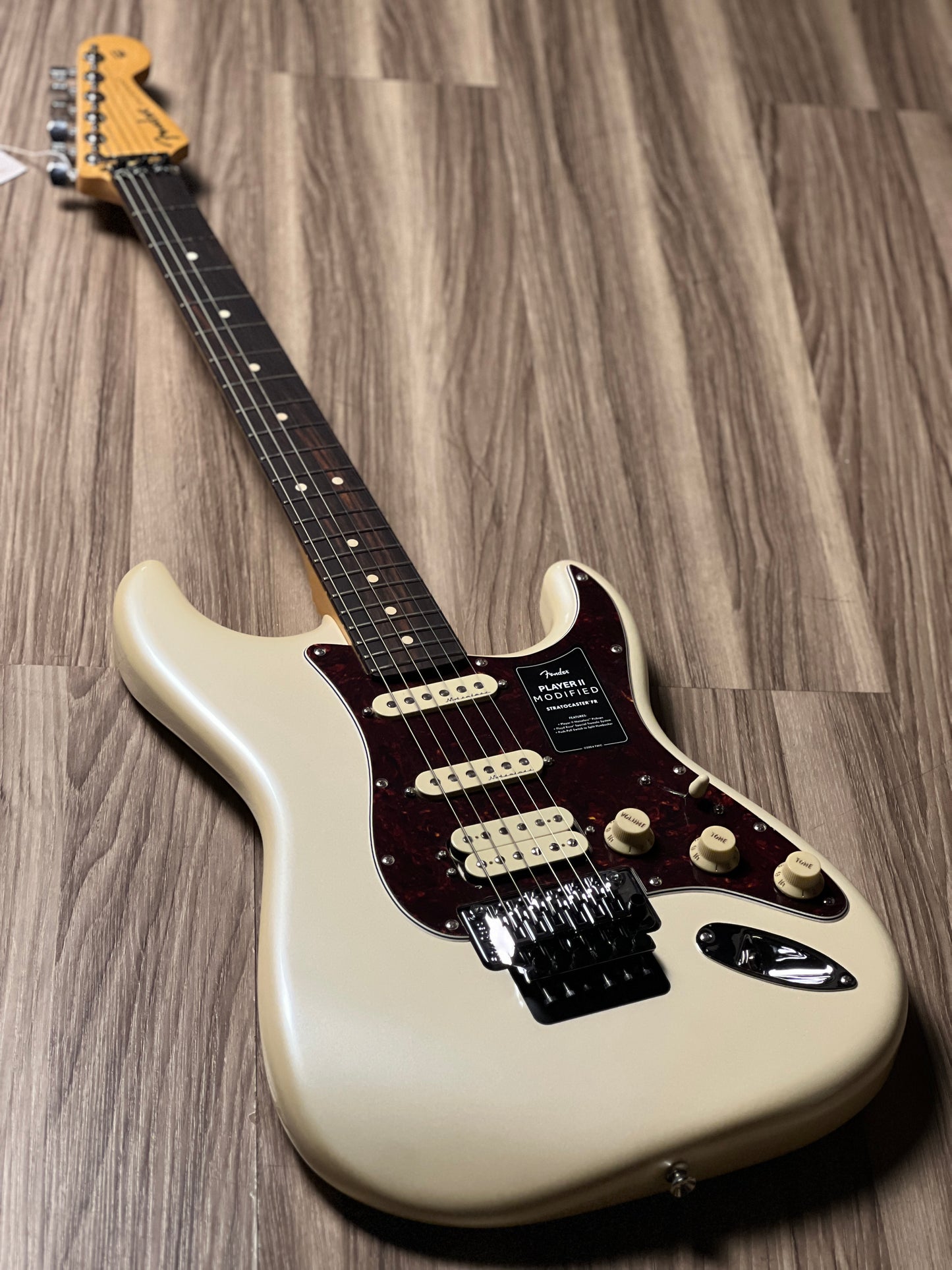 Fender Player II Modified Stratocaster HSS Floyd Rose with RW FB in Olympic Pearl