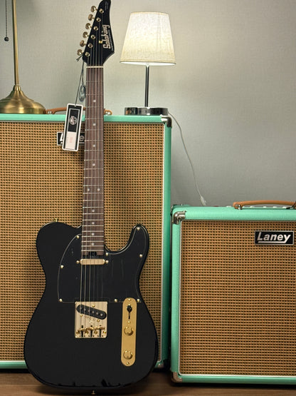 Soloking MT-1G MKII With Rosewood FB in Black Beauty With Gold Hardware 2025 Edition