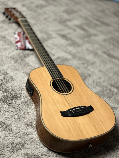 Tanglewood TRX2 E Roadster X Series Travel Electro-Acoustic Guitar in Natural Gloss