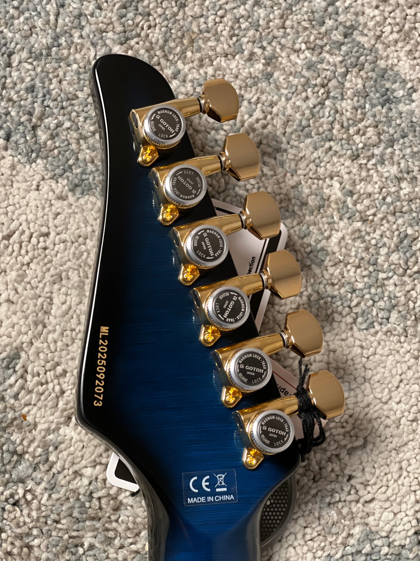 Soloking MS-2 Special Elite in Glitter Storm Blue Limited Edition
