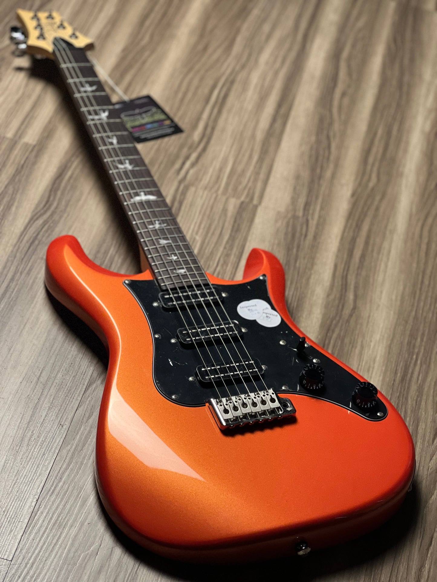 PRS SE NF3 With Rosewood Fingerboard In Metalic Orange