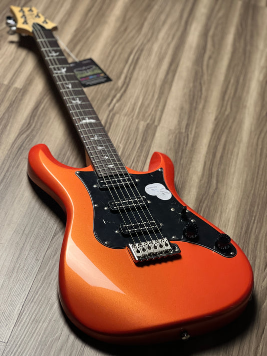 PRS SE NF3 With Rosewood Fingerboard In Metalic Orange