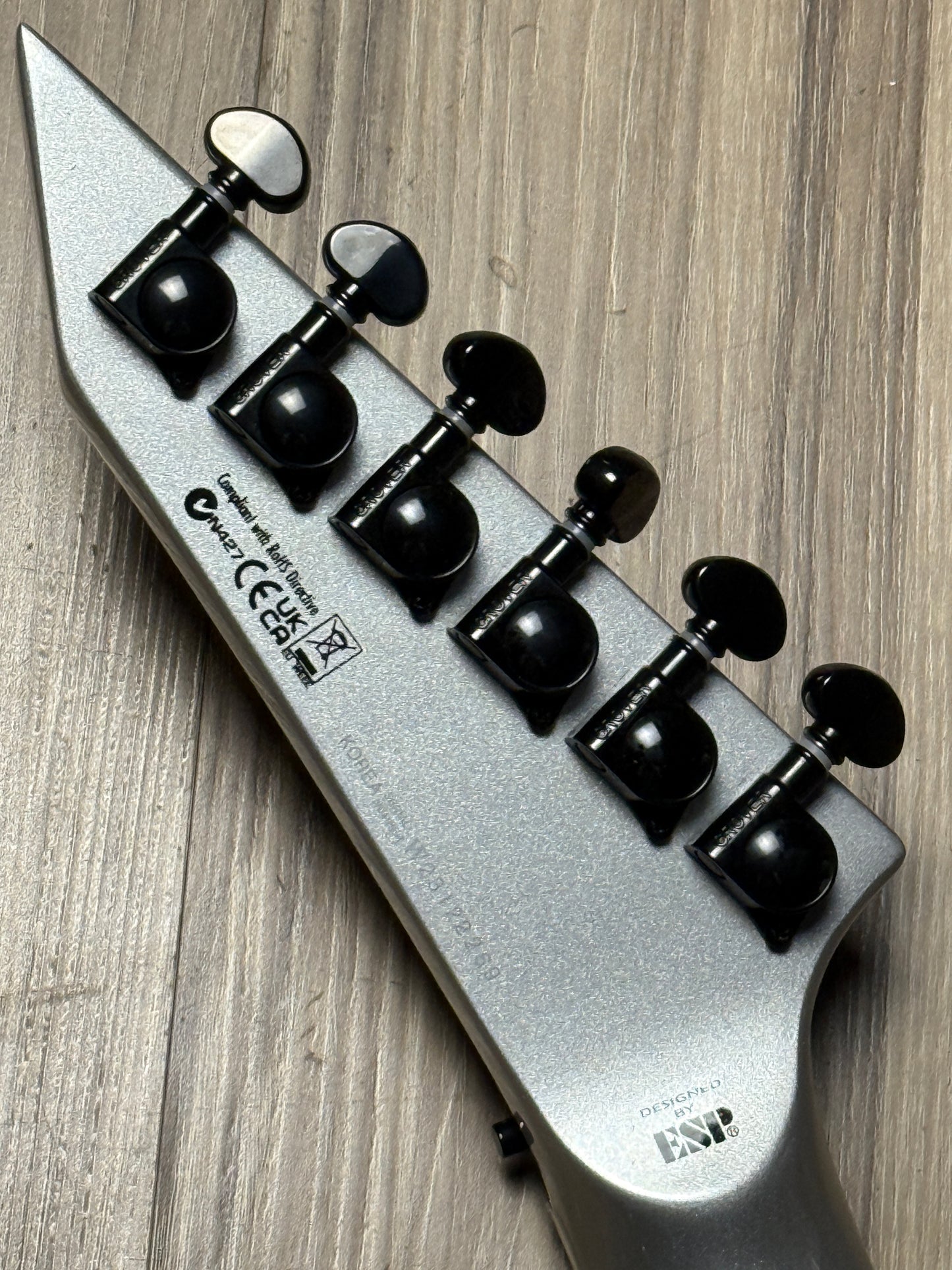 ESP LTD H3-1000FR LTD Deluxe In Metallic Silver