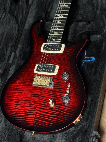 PRS Custom 24-08 10-Top in Fire Smokeburst 0415550