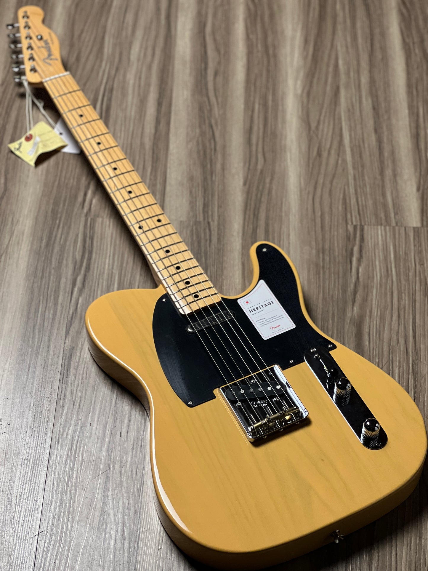 Fender Japan Heritage 50s Telecaster with Maple FB in Butterscotch Blonde JD24007834