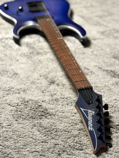 Ibanez RGA42FM - Blue Lagoon Burst Flat